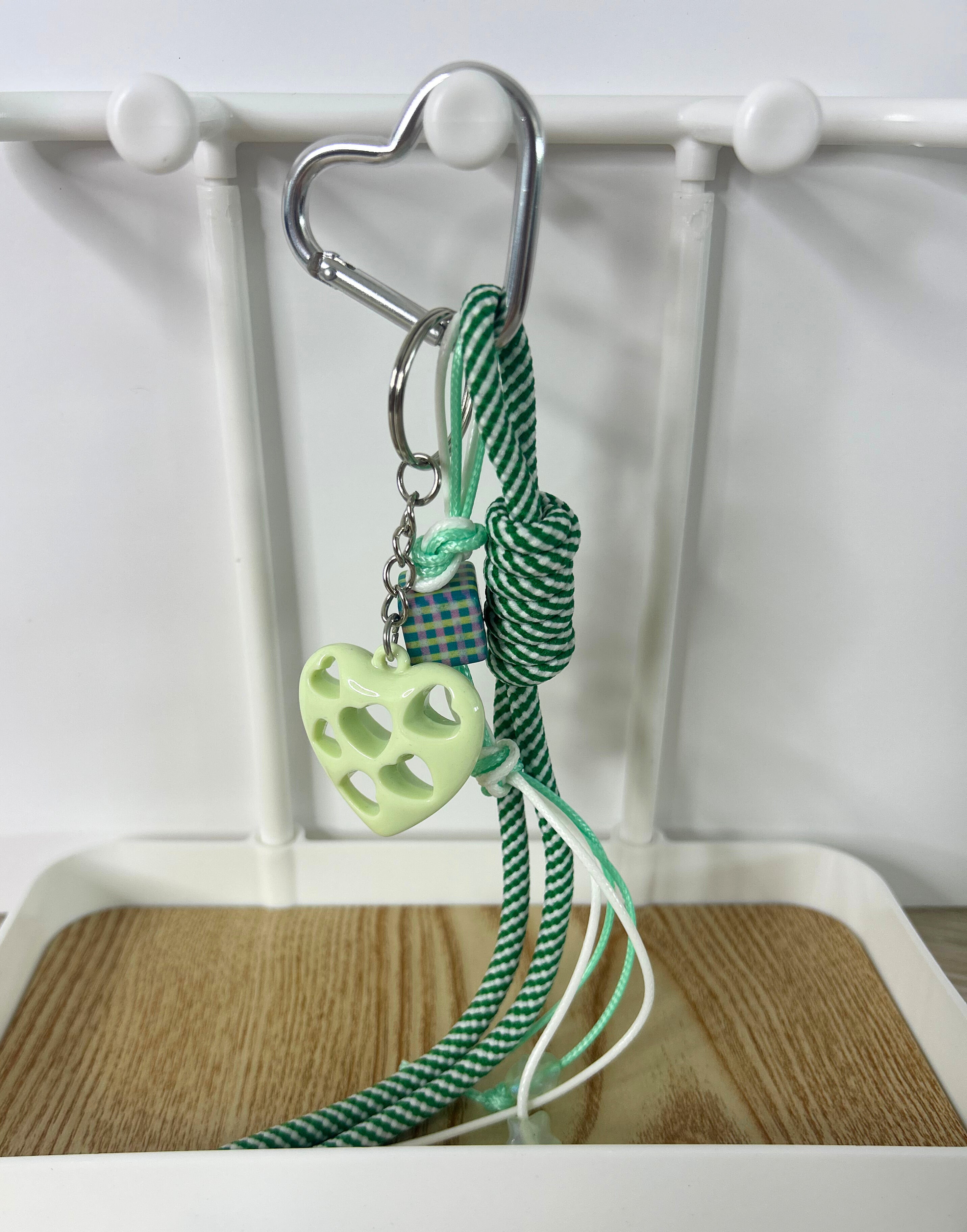 Heart Woven Keychain