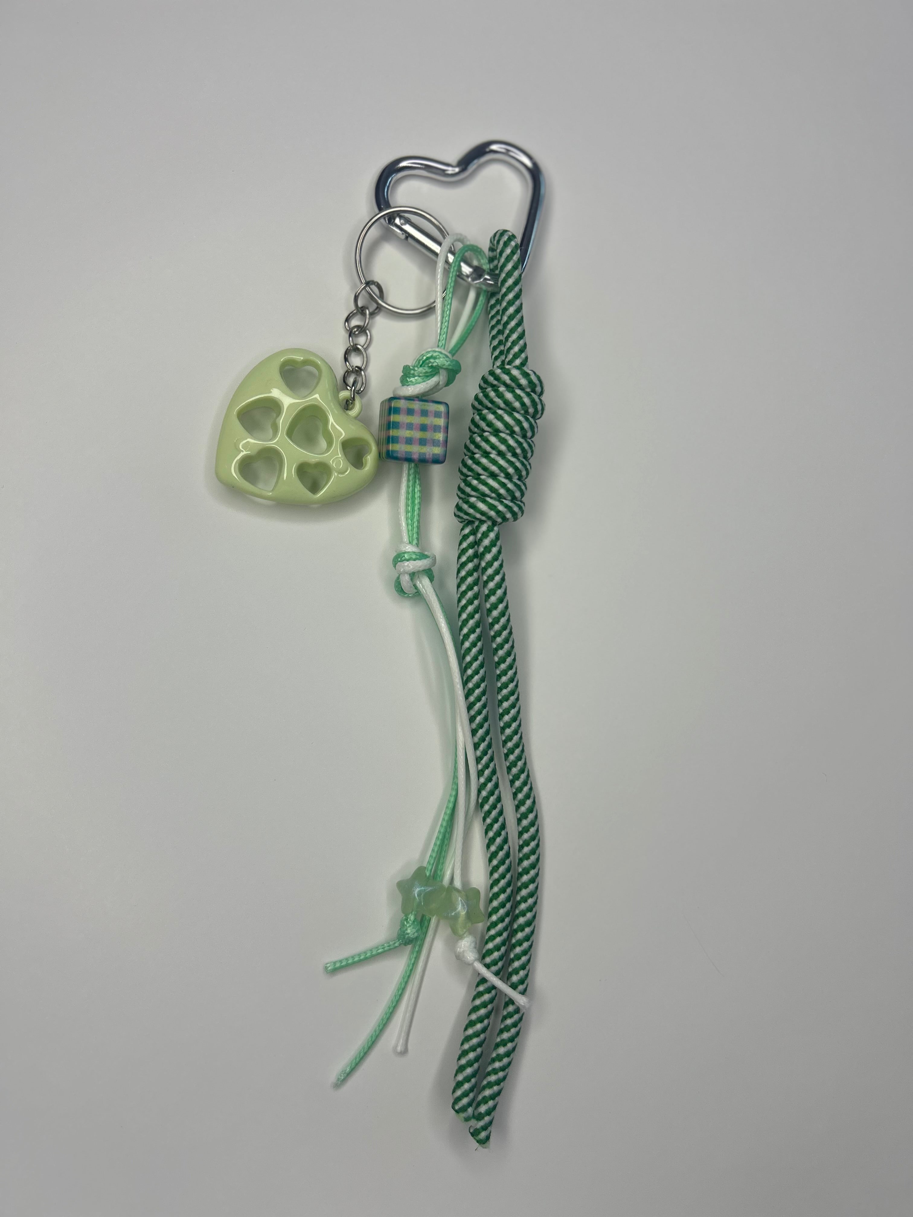 Heart Woven Keychain