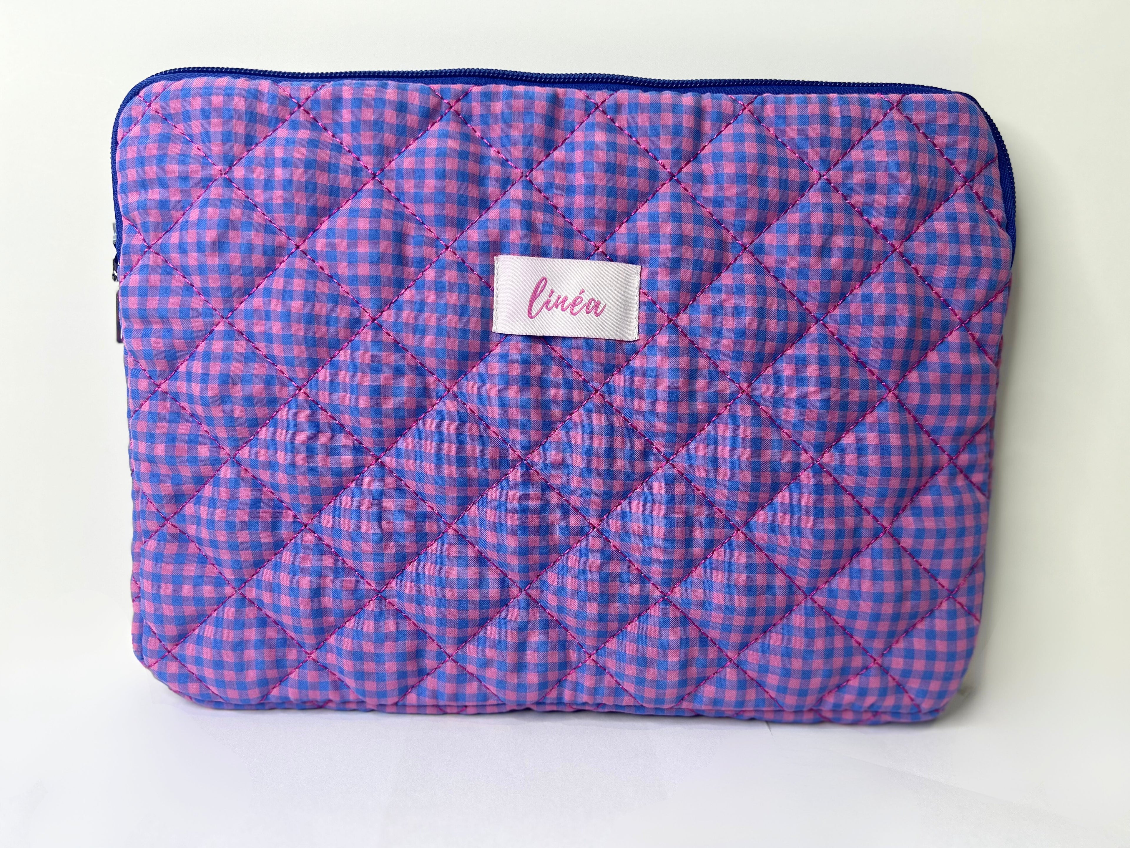 Purple Gingham Tablet Sleeve