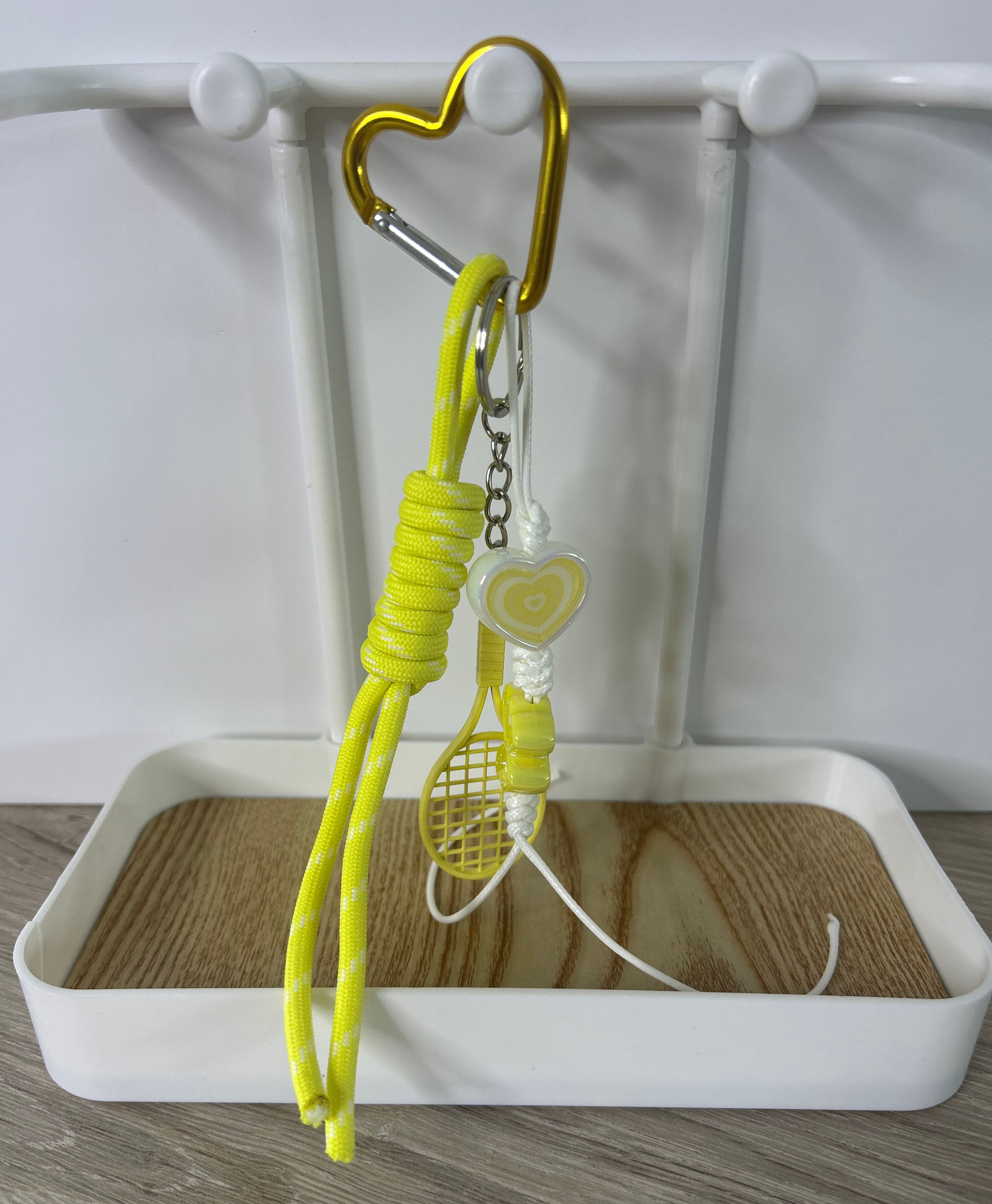 Tennis Woven Keychain