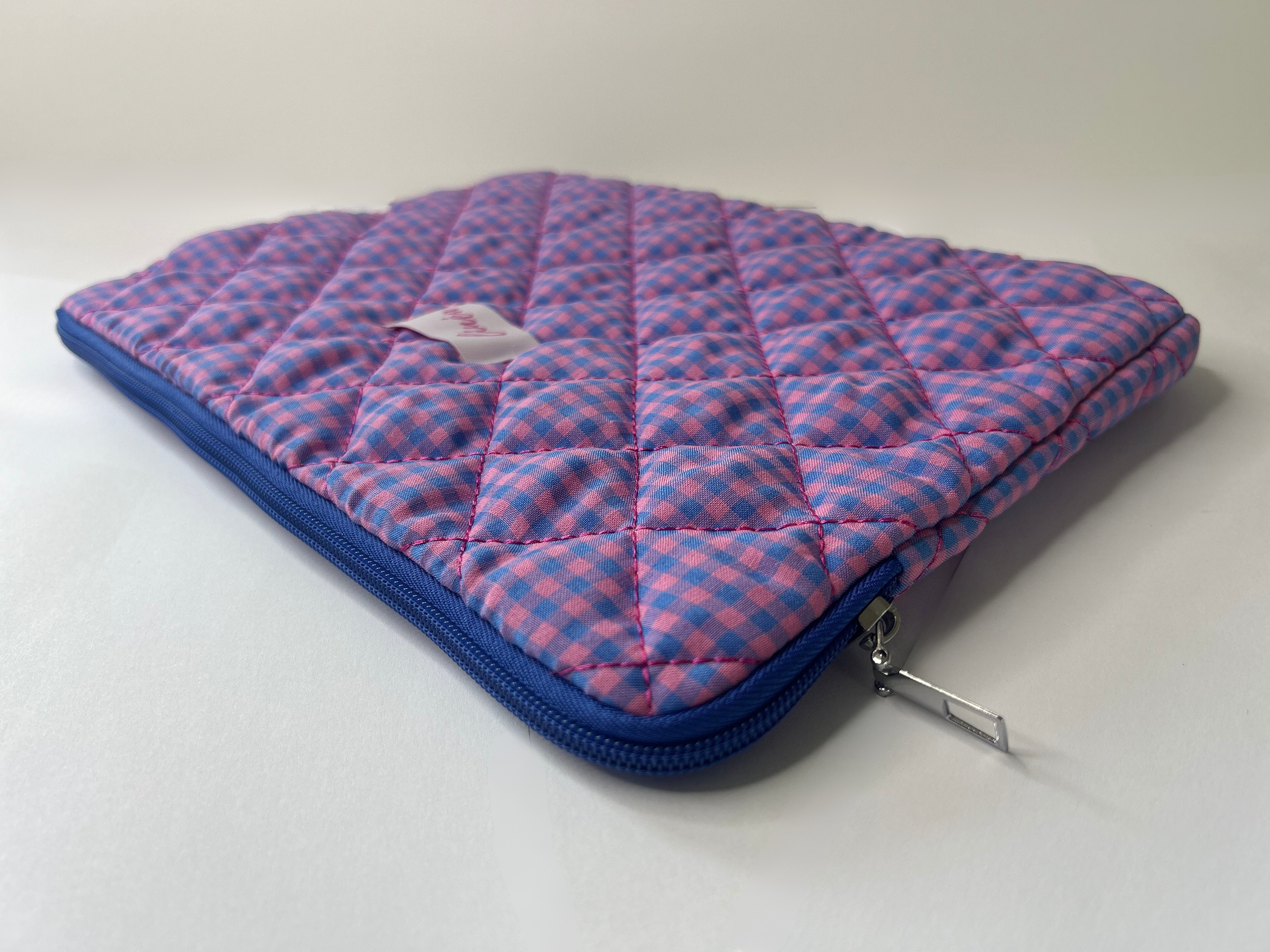 Purple Gingham Tablet Sleeve